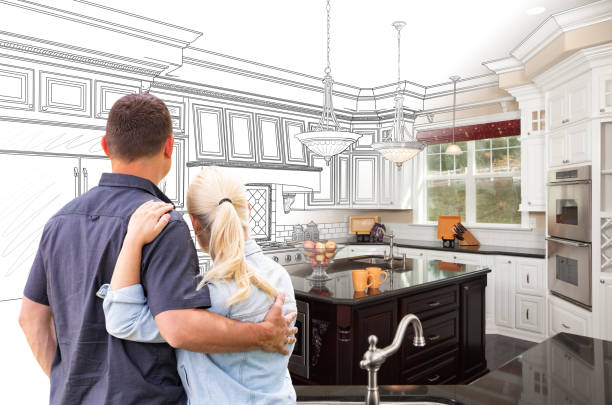 Professional Kitchen Remodeling technician working in Chester, MD